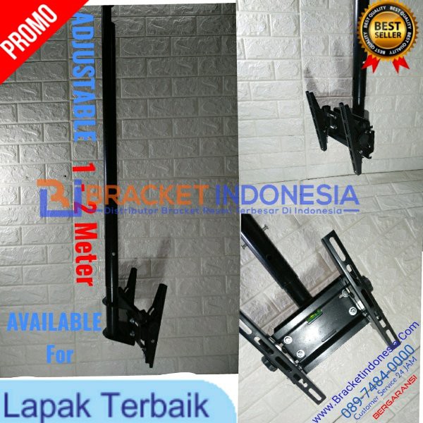 Breket TV Bracket TV Braket Brecket Gantung Ceiling plafon TV LED