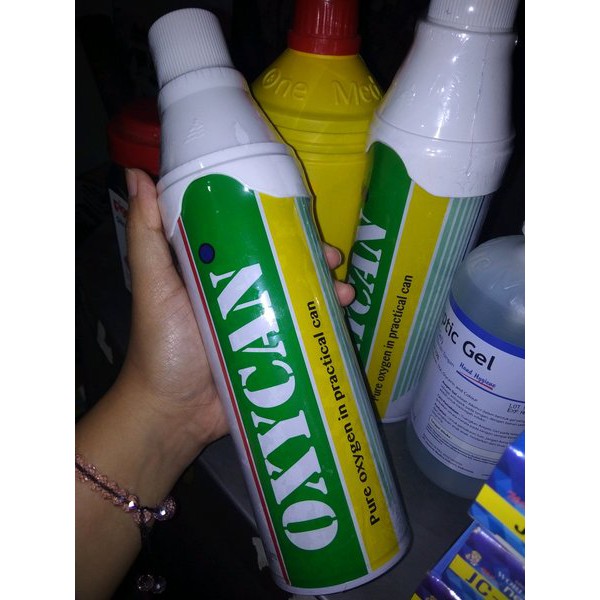 OXYCAN - OKSIGEN TABUNG PRAKTIS / OKSIGEN SEKALI PAKAI / OKSIGEN ASMA OKSIGEN ALAMI OKSIGEN PORTABLE