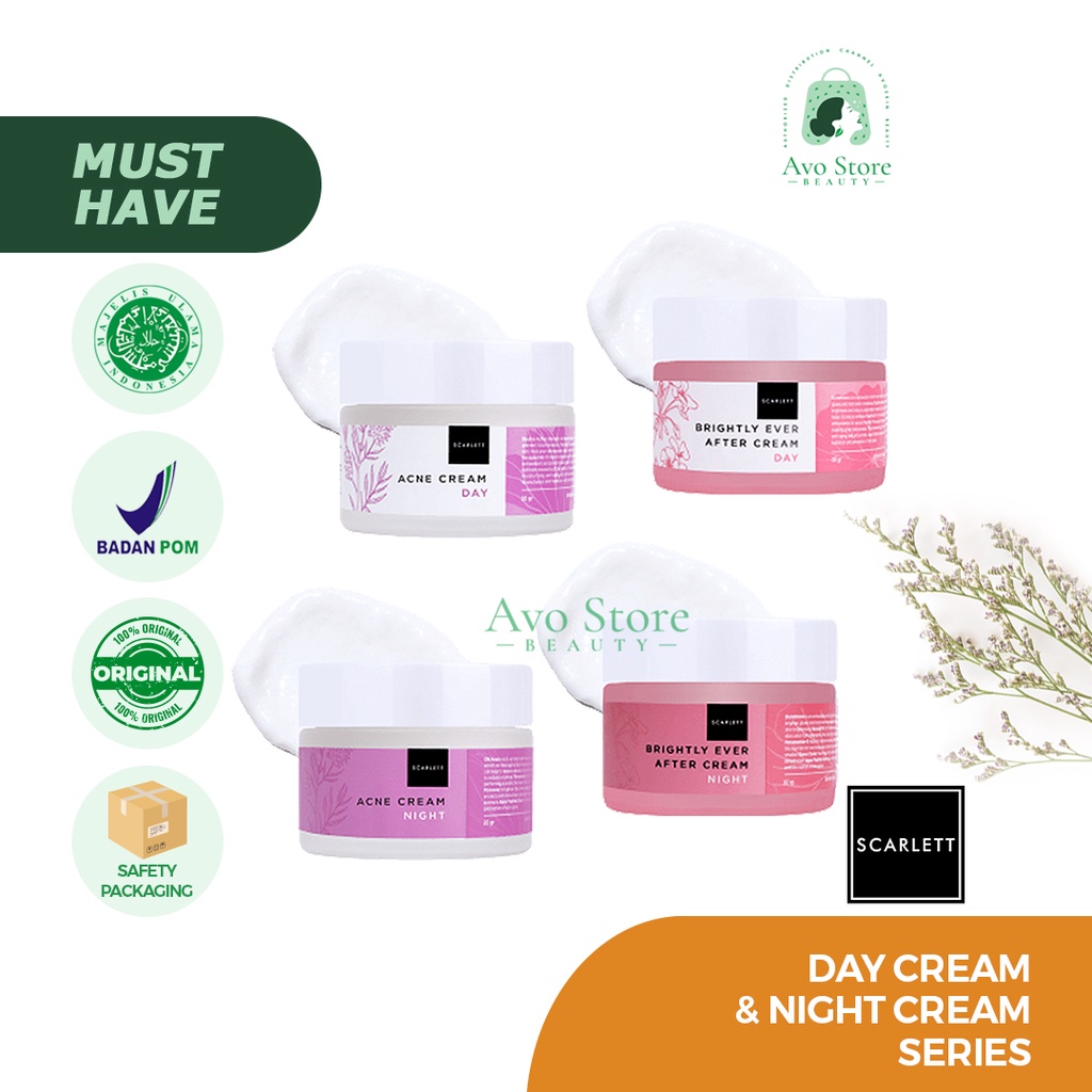 Scarlett Day Cream &amp; Night Cream Series