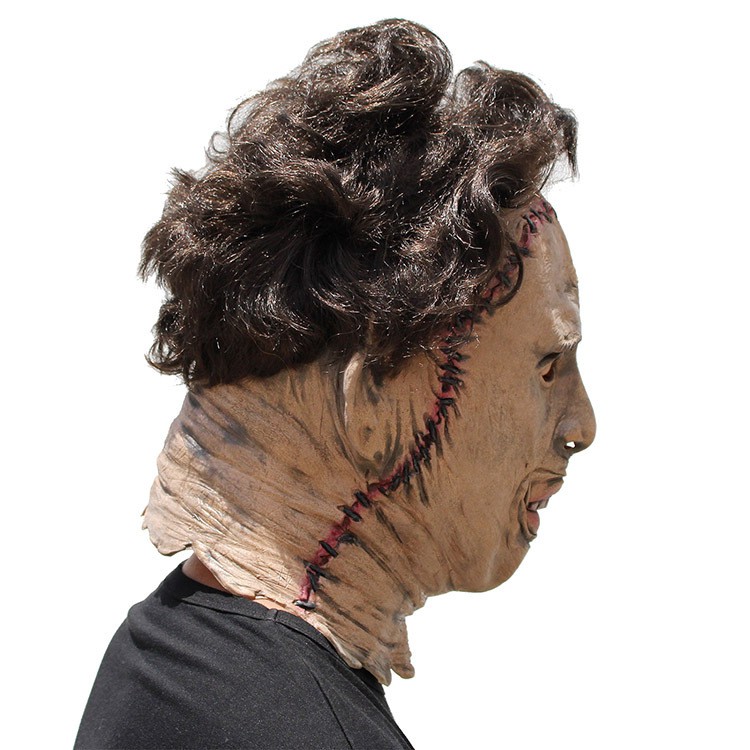 TOL-40 topeng latex karet full head muka terjahit scary face mask halloween pesta kostum