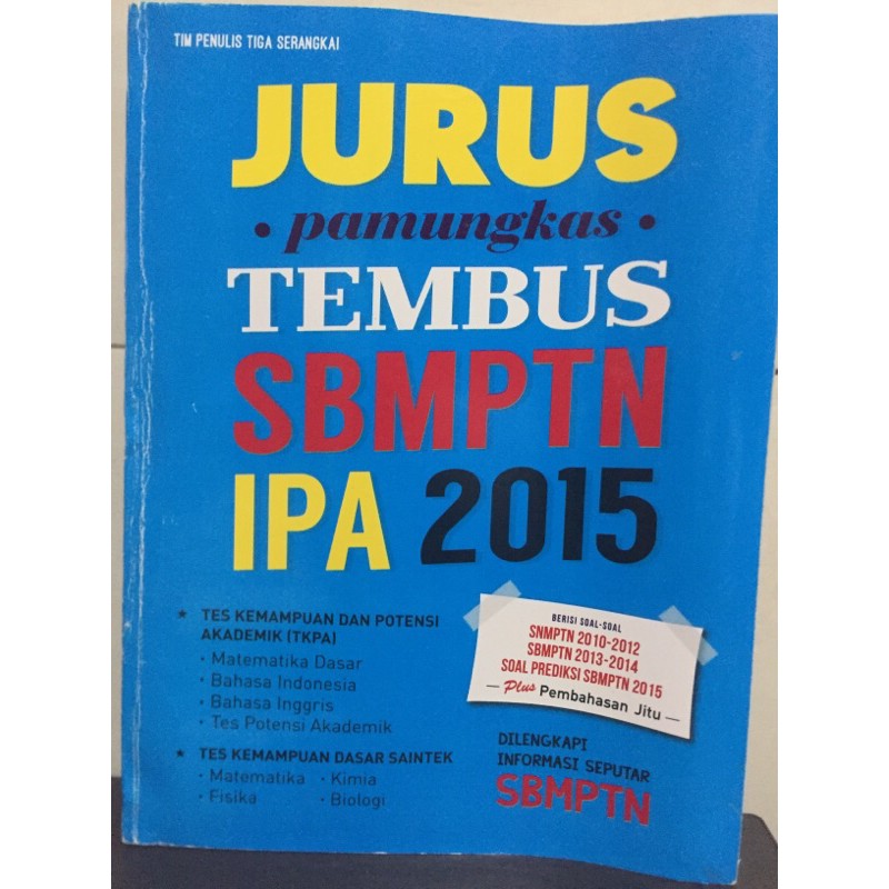 Buku Jurus Pamungkas Tembus SBMPTN IPA 2015h