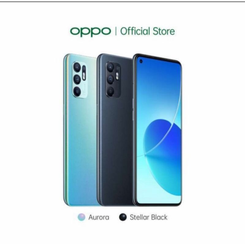 hp oppo reno 6 ram 8gb rom 128gb resmi