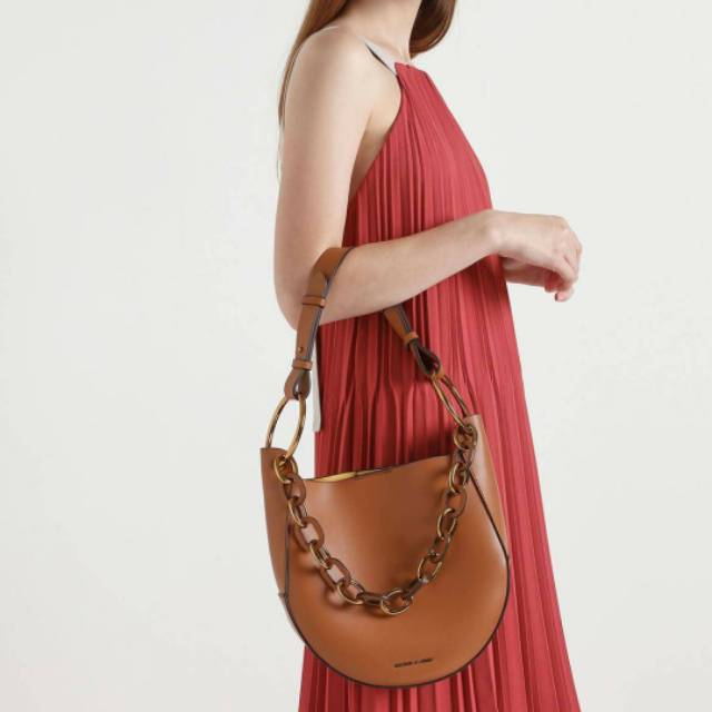 Ck chunky link hobo tote original