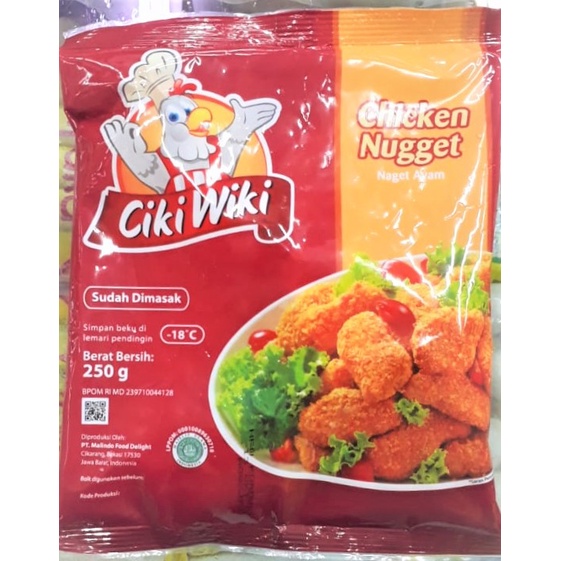 

Ciki Wiki Nugget Reguler 250gr