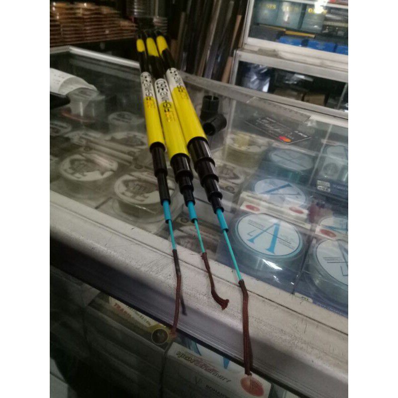 Joran Tegek Giant Flag Tongkat bendera/pancing go fishing import