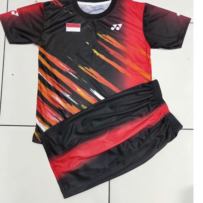 Grosir Untung Baju badminton anak anak timnas indonesia bisa sablon nama/Baju bulutangkis anak anak timnas indonesia bisa sablon nama