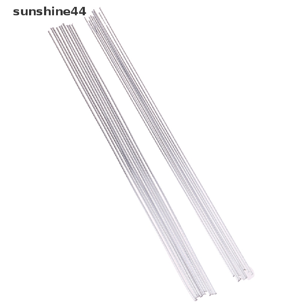 Sunshine 10PCS Kawat Las Aluminum Suhu Rendah 2mm 1.6mm