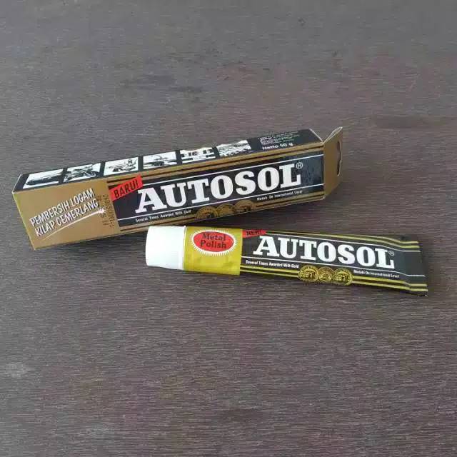 AUTOSOL AUTO SOL METAL POLISH PEMBERSIH LOGAM STAINLESS CHROME BESI