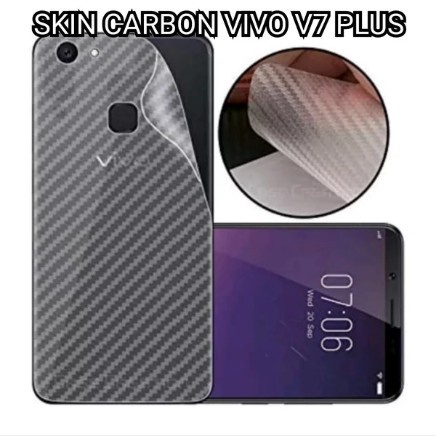 Back Skin Carbon Vivo V7 plus - Skin Carbon V7 + - SC