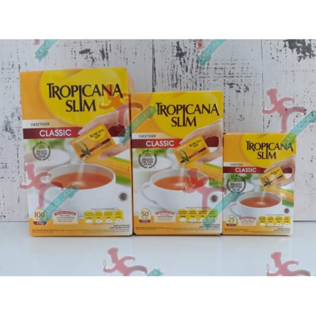 

Tropicana Slim Sweetener Classic Variant