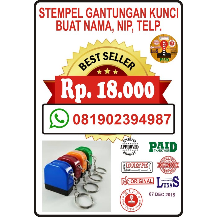 MENYURAT-SURAT- STEMPEL GANTUNGAN KUNCI, STEMPEL DOKTER, NAMA, NIP. -SURAT-MENYURAT.