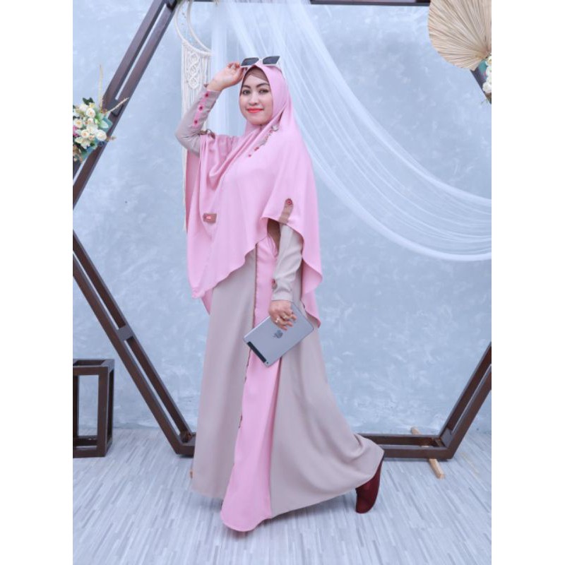 Aulia Fashion Gamis Valerie Set Ori
