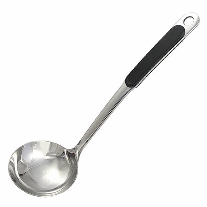 SHUMA Stainless Steel Soup Ladle /  Soup Ladle Sendok Sup Stainless Steel Besar Polos Shuma