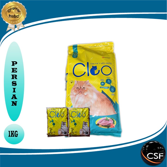 Makanan Kucing kering CLEO 500gr - 1kg All variant