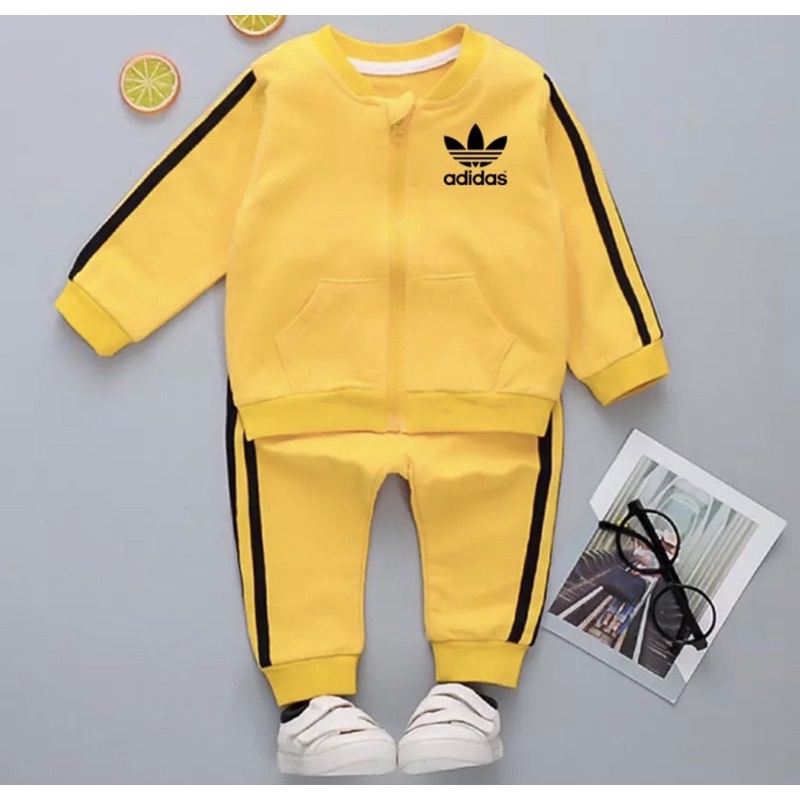 Setelan jaket anak setelan training anak baju dan celana anak laki laki dan perempuan 1-5 tahun