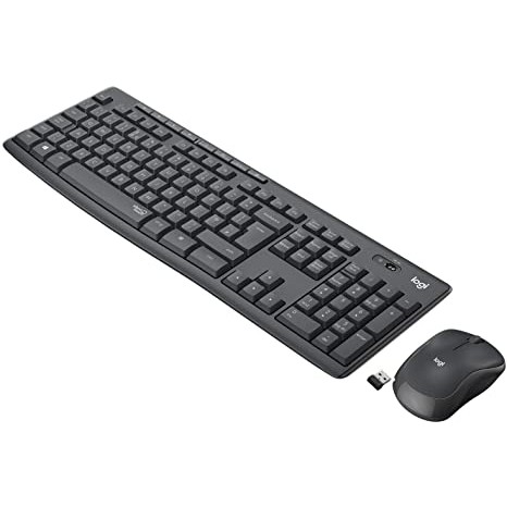 Logitech MK295 Silent Wirelles Combo Keyboard + Mouse Bundle