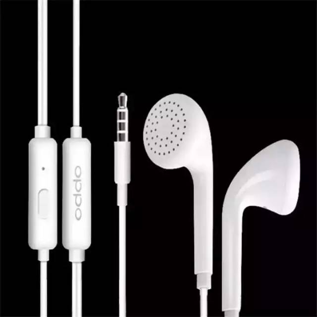 HEADSET OPPO MH 133 /Handset/Handsfree/Earphone Original MH133 – White