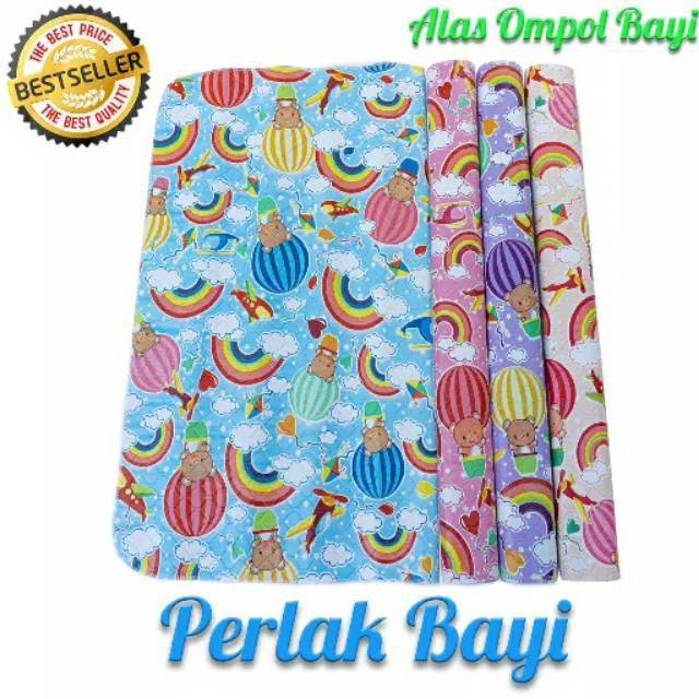 PERLAK BAYI WATERPROOF 50X70 CM TERMURAH ALAS OMPOL BAYI PERLENGKAPAN BAYI BARU LAHIR