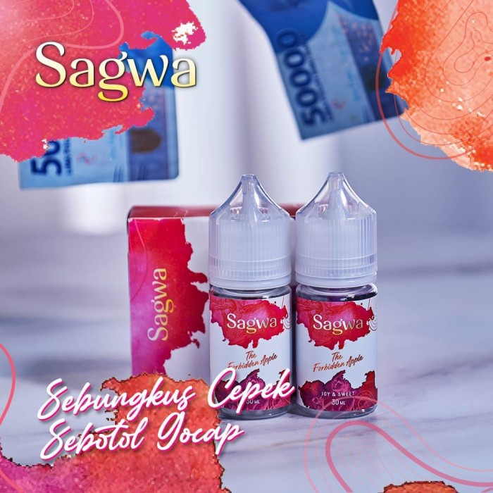 Liquid Sagwa The Forbidden Apple 30ML by CMW x Kaze Liquid - 100% Authentic