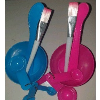 Mangkok Peracik Masker Wajah DIY 4in1 Mas Bowl Tool tempat masker