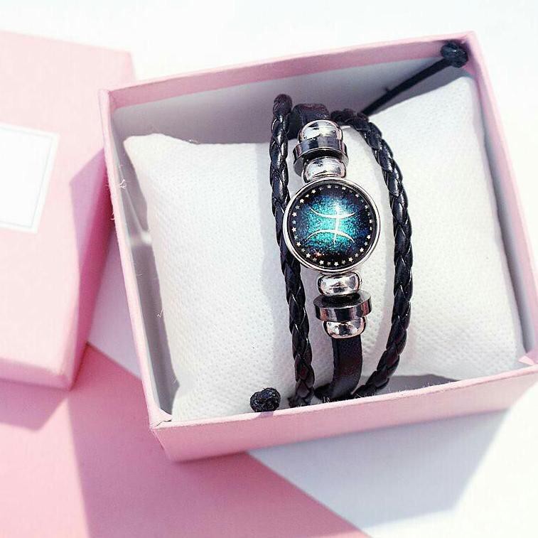 *ALIBABA1688*COD Gelang Zodiak Import H74 Gelang Fashion Import B14