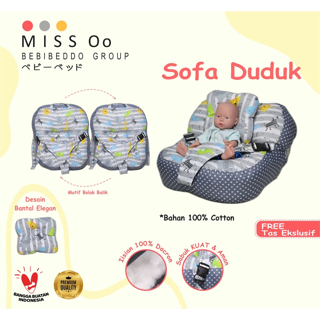 sofa bayi multifungsi / sofa bayi gesper jumbo / sofa bayi duduk jumbo