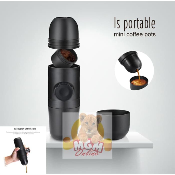 Minipresso Coffee Espresso Manual Hand Portable Tangan kopi CAMPING