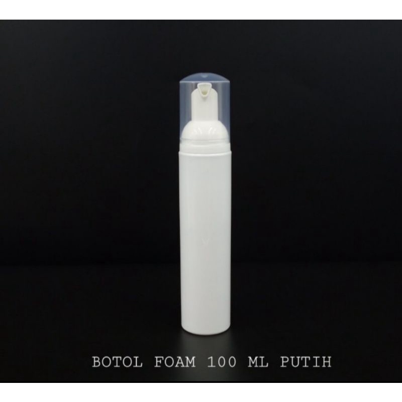 Botol Foam 100ml Putih Slim Botol Sabun Pump Foam 100ml Putih