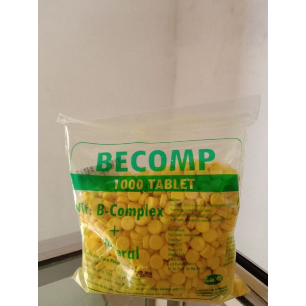 Becomp Vitamin B Complex Kompleks Hewan Kambing Sapi Kucing Anjing