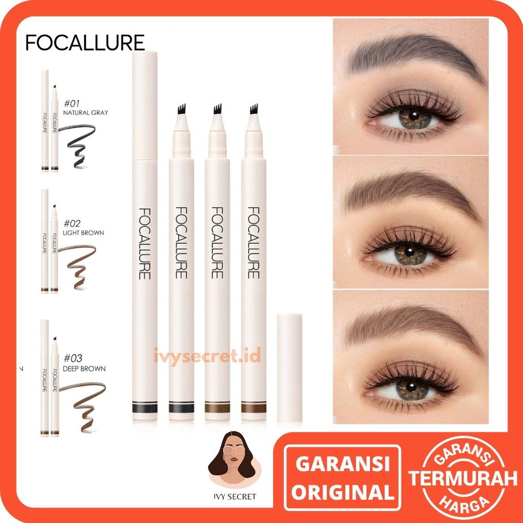 Focallure Fluffmax Tinted Eyebrow Focallure Eyebrow Waterproof Focallure Pensil Alis Focallure Pencil alis Focallure Eyebrow Pencil Focallure Eyebrow Pensil Focallure