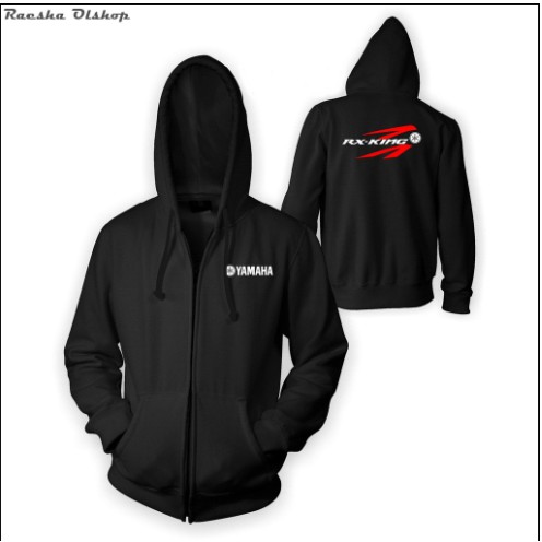 Jakrt Zipper Resleting Hoodie Racing Sunmori BigSize S - XXXXXXL 6XL Jaket Fleece Pria RX King Jumbo