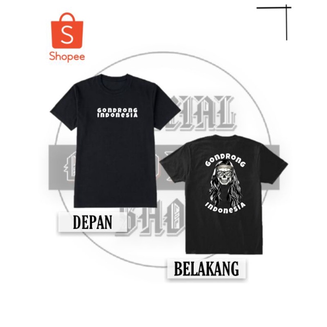 kaos gondrong indonesia