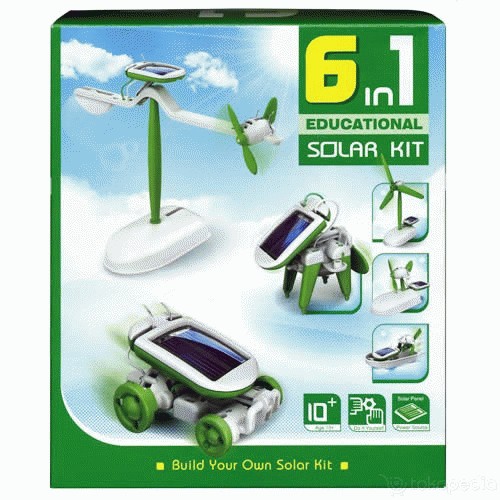 Dijual Robot Solar 6 in 1 / Edukasi Merakit Robot / Kits Robot Solar Diskon