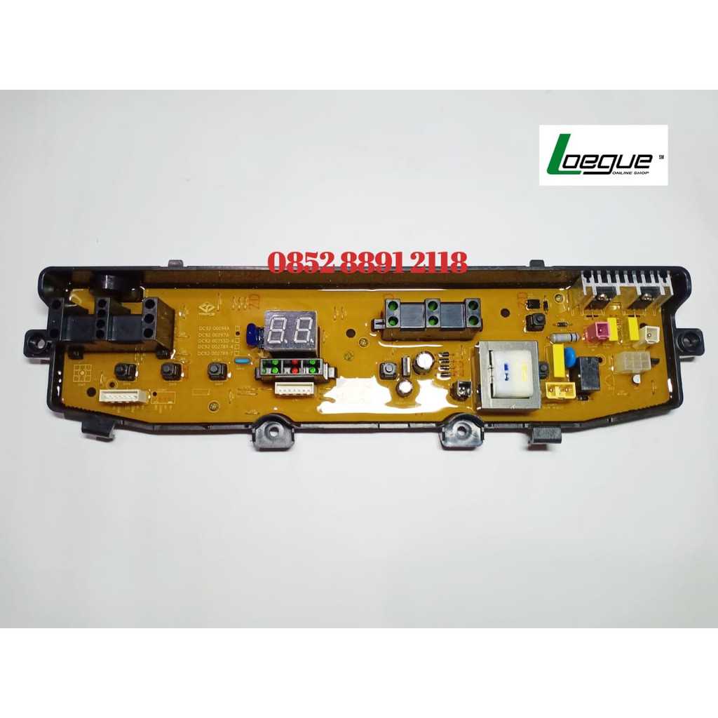 Modul PCB Main Board Mesin Cuci Top Loading Samsung Diamond Drum DC92 00297 A