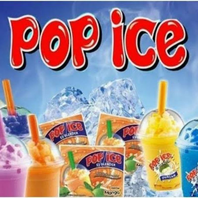 Jual Pop Ice Bubuk Minuman All Variant Blender 25gr Per Bgks Shopee Indonesia 6674