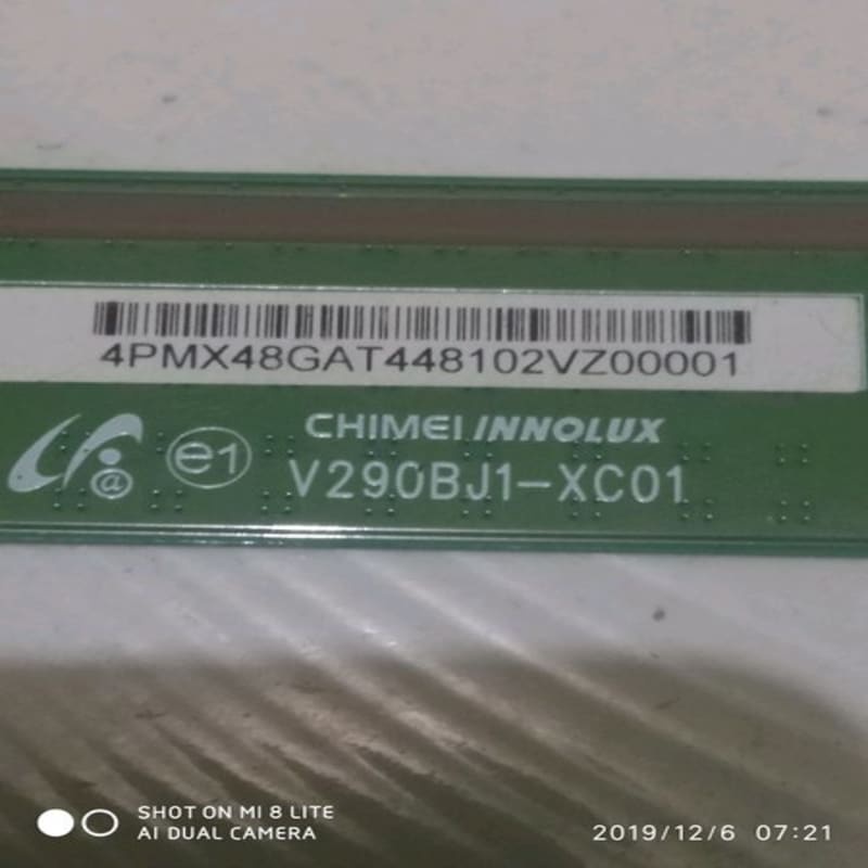 T CON TV LED 29  - 29 inchi - INNOLUX -V290BJ1 - XC01