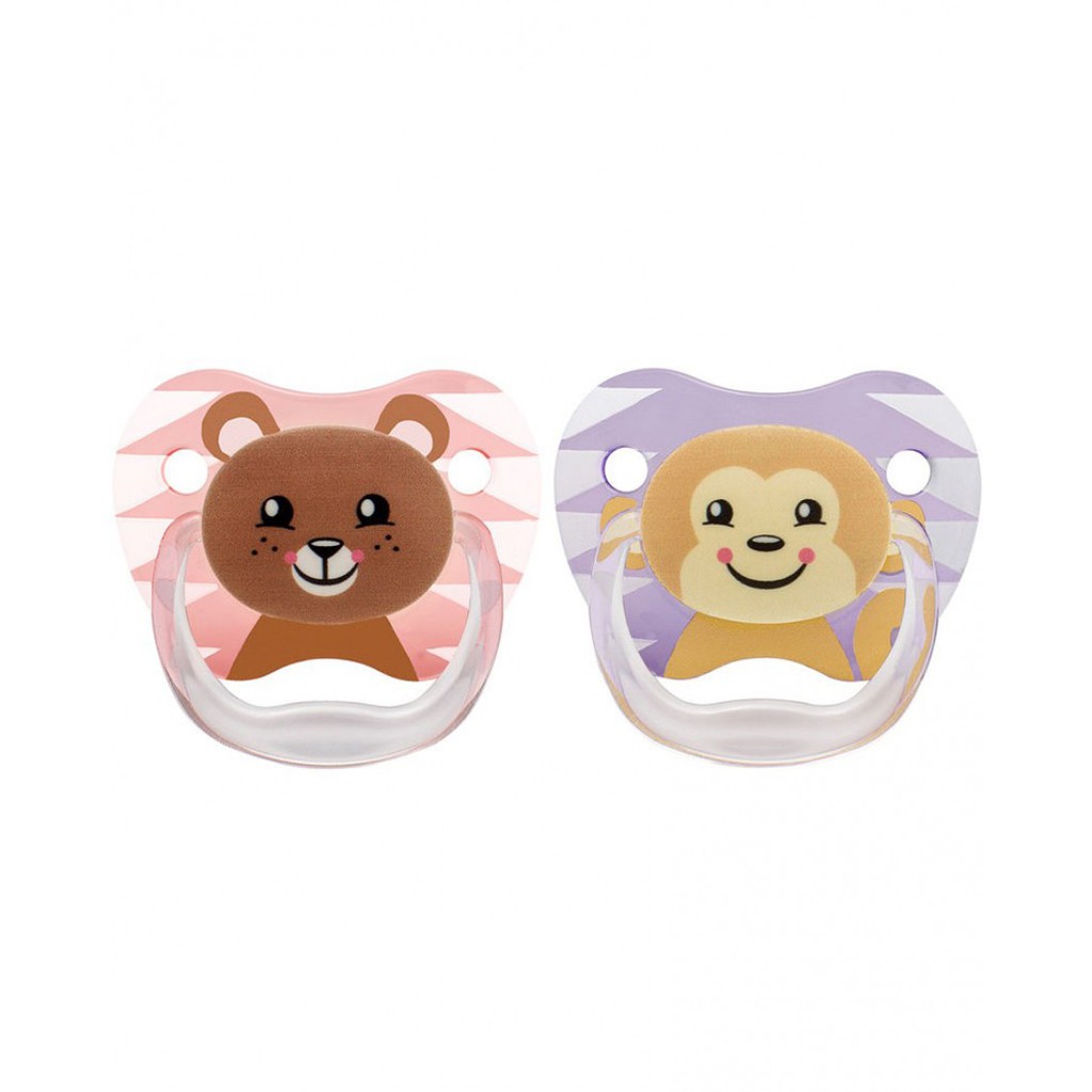 DR.BROWNS PREVENTSHIELD GIRL ISI 2 / EMPENG BAYI / SILICONE PACIFIER