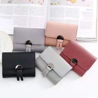 Dompet Fashion dompet wanita KC145 Dompet mini Wanita Impor Murah Cantik Real Pic dompet mini lipat