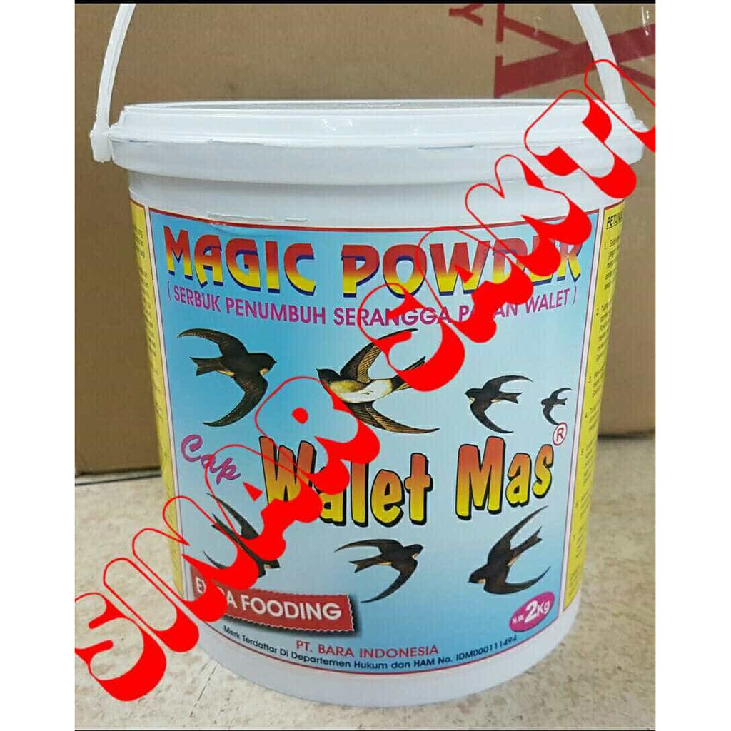 Pakan/Makanan Burung Walet Magic Powder