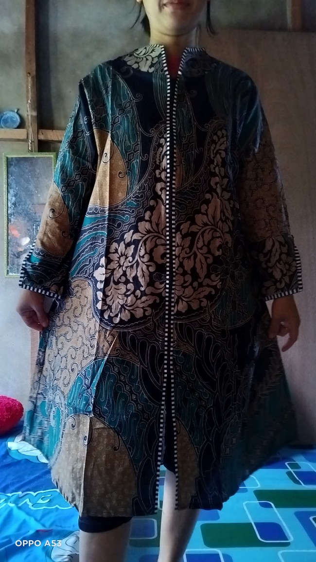 Maura Couple - Sania Ruffle Batik Couple Ori Ndoro Jowi Dnt Garansi Termurah Shopee