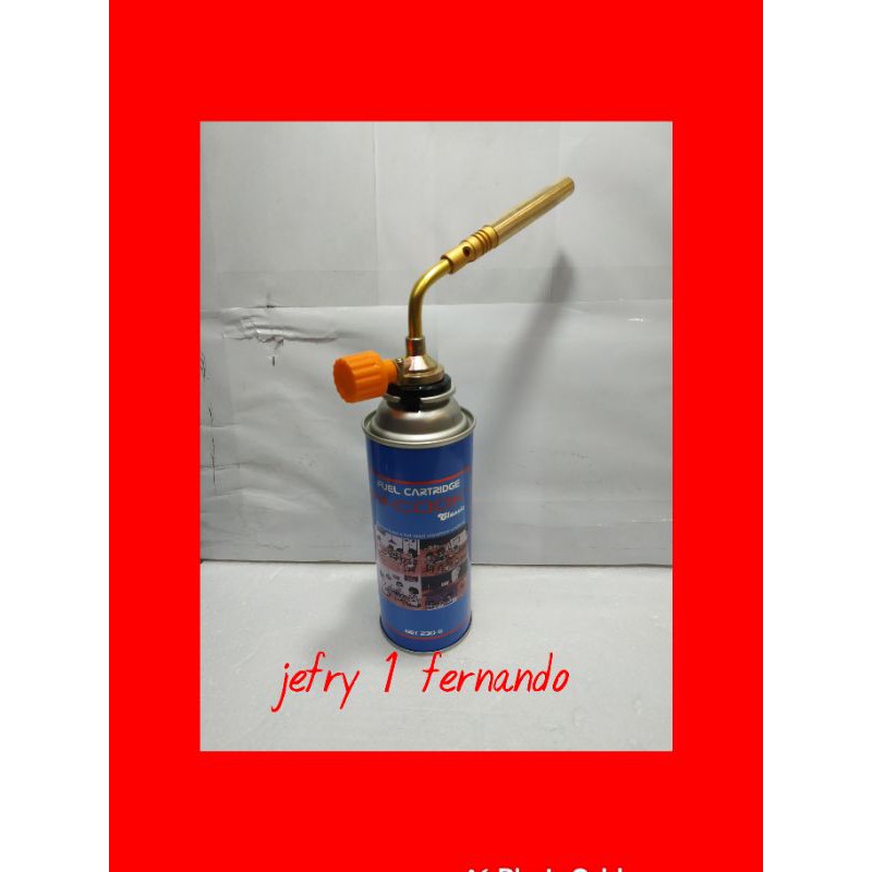 GAS TORCH + HICOOK BIRU PAKET KEPALA LAS SINGLE BLENDER