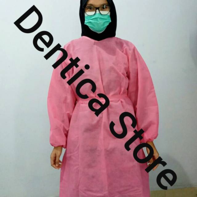 Baju hazmat anti virus apd corona /disposable gown/ baju steril