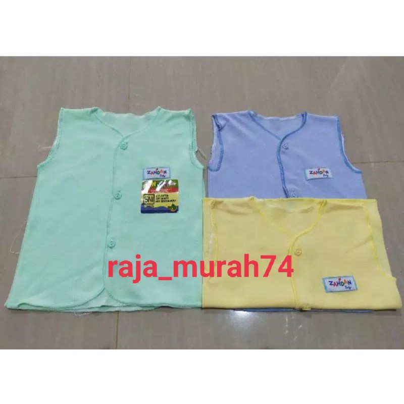 6 pcs baju polos newbon zahdan