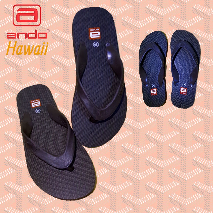 (ORIGINAL) ANDO HAWAII / Sandal Jepit Fashion Trendy / Sendal Japit Ando