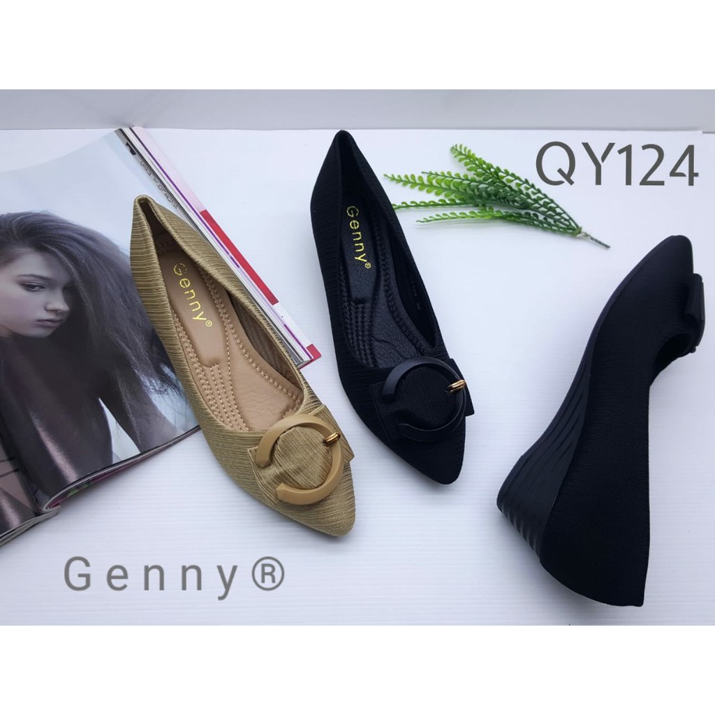 PROMO GENNY  sepatu  wedges wanita  import sepatu  import 