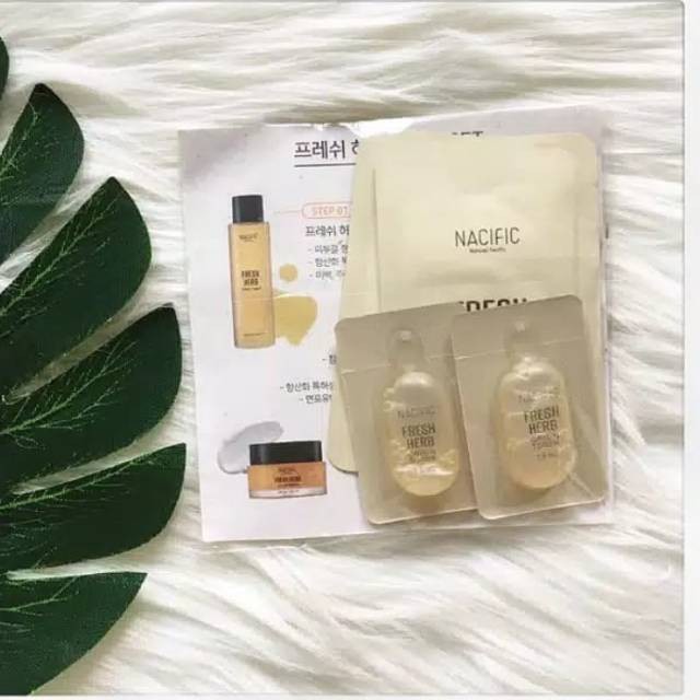 

NACIFIC Sample Set [Origin Cream 2ea + Origin Toner 2ea]