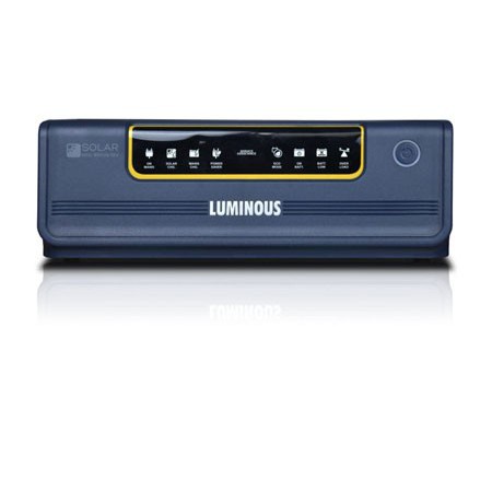 Luminous Solar Hybrid Inverter ( Pure Sinewave Pwm ) Inverter 1100 VA 880 W Input 12 VDC