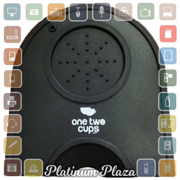 OneTwoCups Silicone Holder Mat Tamper Kopi Espresso Barista - 0310 - Black`1QMVKJ-