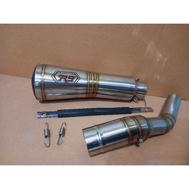 KNALPOT RACING R9 GP SERIES SLIP ON CBR150R NEW CBR150R FACELIFT CBR LOKAL CBR250R CBR250RR