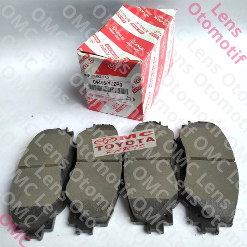 (100% ORIGINAL EM ) Brake Pad Kampas Rem Depan Toyota Altis 04465-YZZR3 Pasti bagus